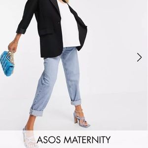 ASOS Maternity High Rise ‘Slouchy’ Mom Jeans